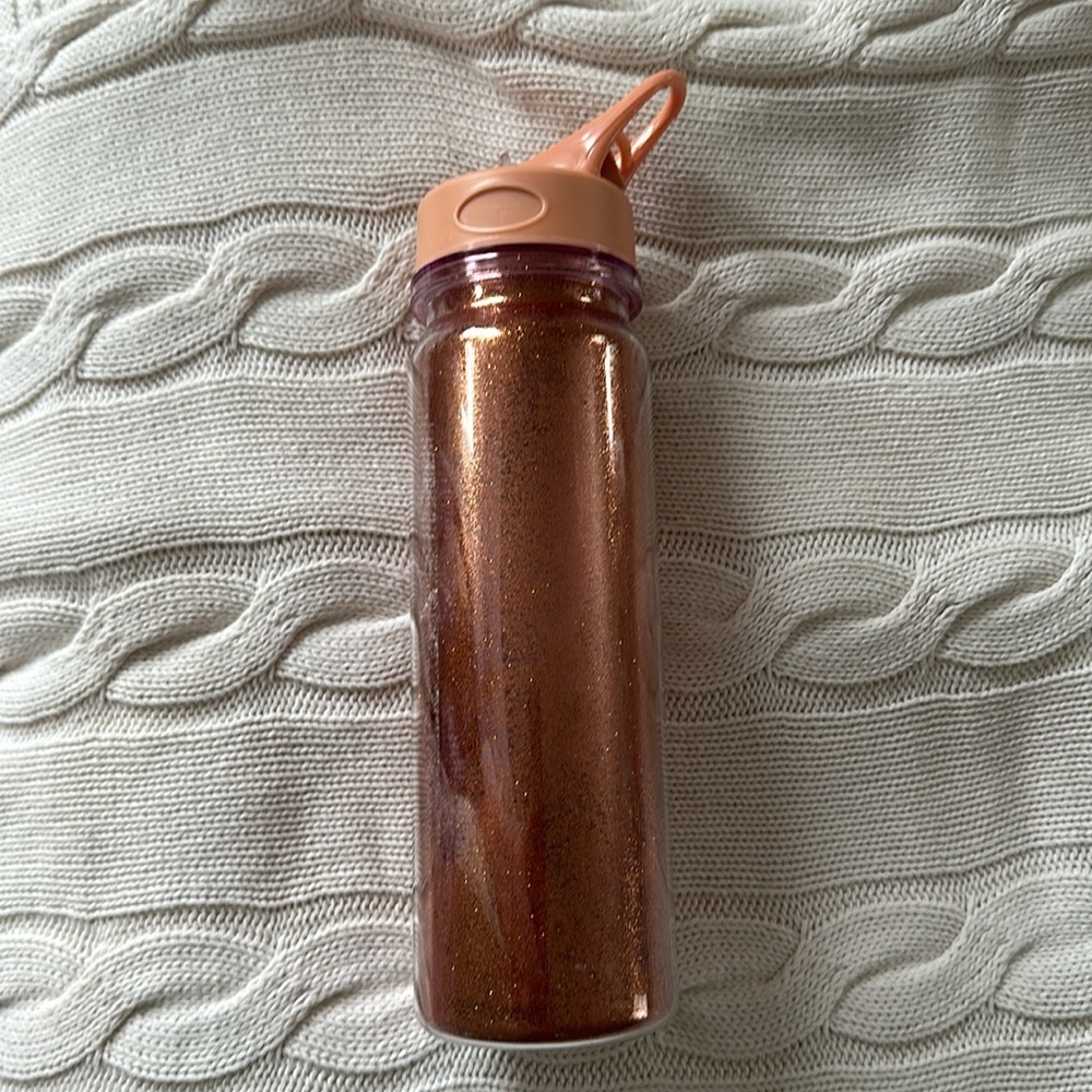 BAN.DO Glitter Bomb Water Bottle Rose Gold